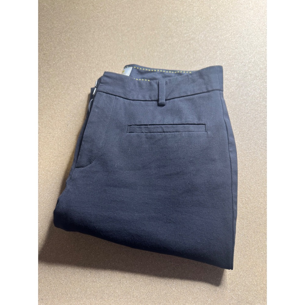 Maeve Anthropologie Womens Navy Blue Tailored Trousers Pants Size 6 Stretch 2107